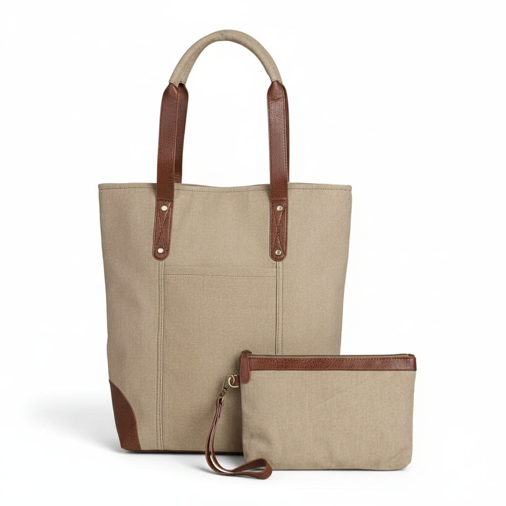 Cleveland Tote Handbag: Stylish Sustainable Fashion 048